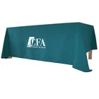 Custom Printed Rectangle Table Cloth For Display Outdoor And Indoor Table Covering