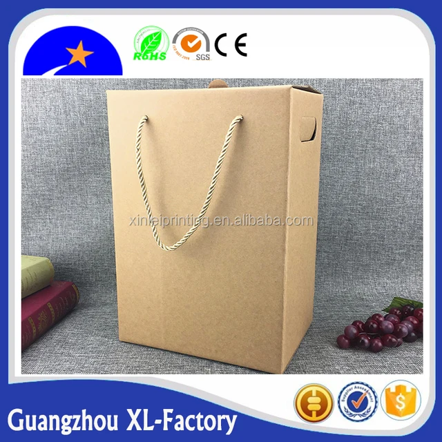 wholesale kraft boxes brown kraft paper box for gift packagin