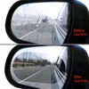 2PCS Anti fog film Rainproof film Car Review mirror rain film Round sticker car accessories