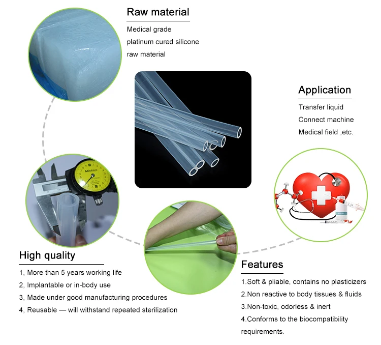 Medical Grade Silicone Tube6*11 Buy Medical Grade Silicone Tube
