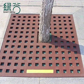 Wholesale Cheap Recycled Rubber Tree Ring Patio Pavers For Garden