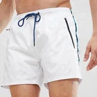 swimwear polyester drawstring board shorts