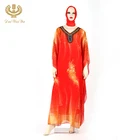 Modern Islamic Long Muslim Robe Dress Clothes For Women