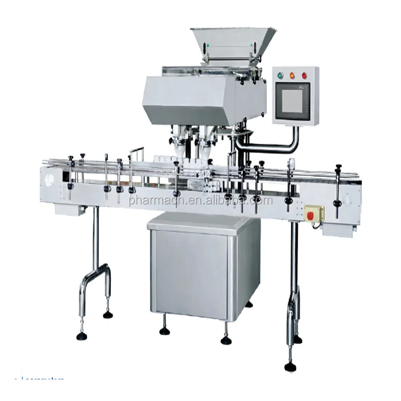 Electronic capsule counter machine, electronic pill counter, View