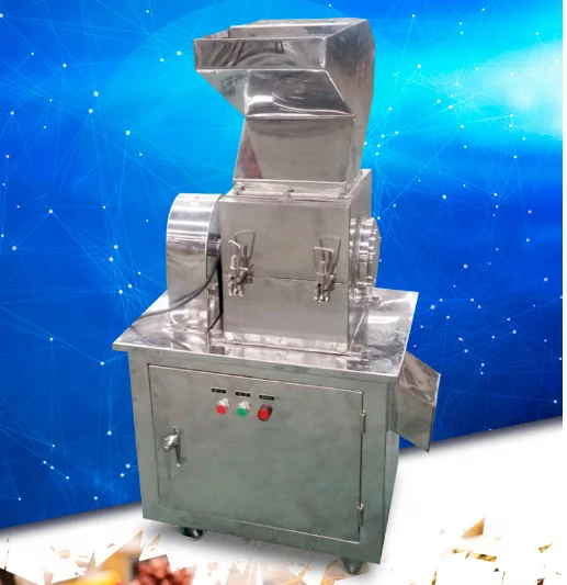 Stainless Steel Licorice Root Arabic Gum Dry Coconut Coarse Crushing Machine Coarse Crusher