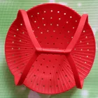 Promotional Top Quality Silicone Microwave Vegetable Steamer