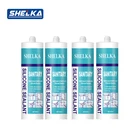 280ml waterproof and fireproof acrylic silicone sealant adhesive glue