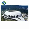 Teflon coated fabric roof shade membrane structure