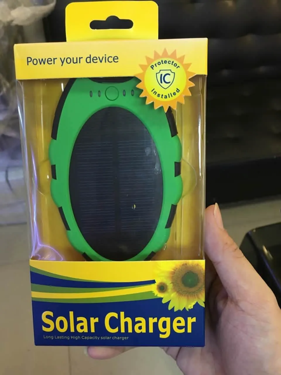 Best selling portable waterproof 20000mAh polymer solar power bank super fast charging with led light and compass for travel - ANKUX.COM