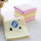 Cut Pile Softtextile Fabric For Cotton Face Towel Solid Color Hotel Towel Face towel