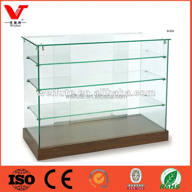 Cheap Display Showcases Wooden Glass Display Cabinet Showcase For