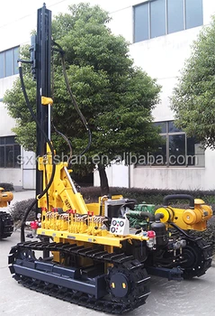 China made Crawler portable rock borehole drilling machine KY100J, View earth drilling machine, KaiS