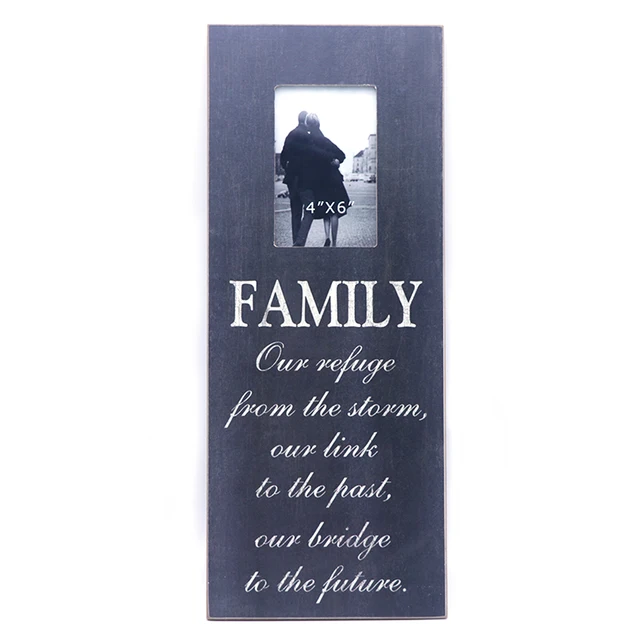family warmth scenery wall art gift wooden decoration painting