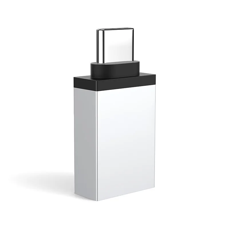 High Quality USB A Female To Type C Male 3.0 Type C Male To USB A Female Aluminium Alloy OTG Adapter