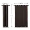 Decorative Home & Garden Germany Free Window Solid Polyester Drape Panel Curtain