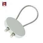 Free Samples Hard Wire Rope Parts And Accessories Motel Keychain For Best Friend