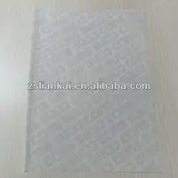 single color logo printed packaging gift tissue paper