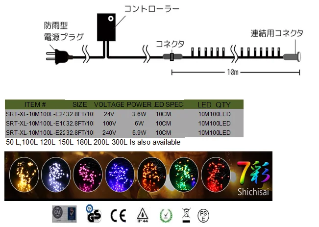 New coming custom design dandelion string light led