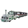 Carnival Theme Park Amusement Rides Fairground Equipment 18/24/42 Seats attraction Kiddie or Adult electric Trackless Train