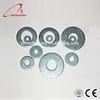 Zinc plated din125 steel spacer washer