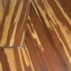 Cheap carbonized tiger stripe indoor strand woven bamboo flooring