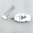 hot sale novelty 2 way music earphone headphone splitter