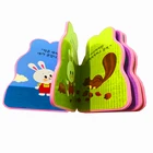 China printing factory custom produce special shape EVA foam material usborne book children
