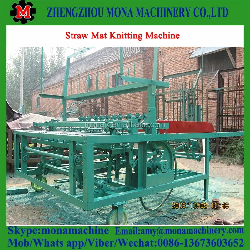 8 Bamboo reed straw grass Mat Weaving knitting Machine.jpg