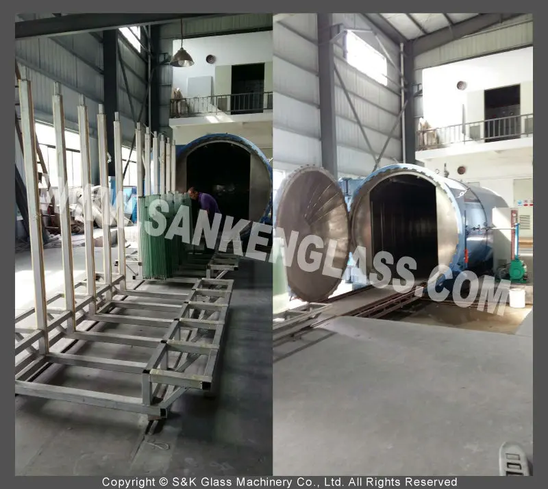 High Pressure Autoclave Bullet Proof Glass Machine