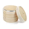 Chinese manufacturer commercial food bamboo mini steamer