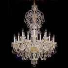 Moroccan 18 Lights k9 Crystal Chandelier Silver Large Crystal Chandelier