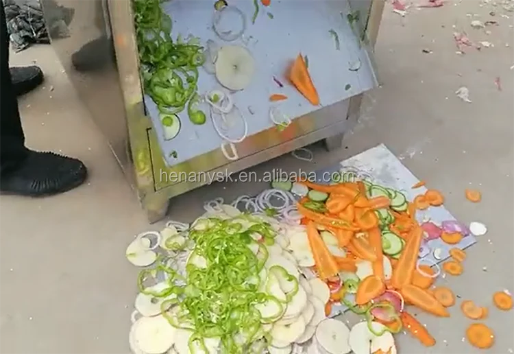 High Efficiency Electric Potato Chips Manual Fruit and Vegetable Slicer Cutter Machine