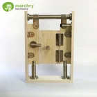 304 Stainless Steel Toilet Cubicle Fittings Partition Hardware