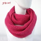 100 knitted acrylic funky crochet infinity jewelry loop scarf