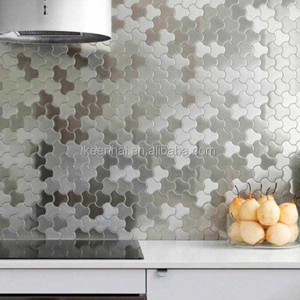 304 4x8 Decorative Stainless Steel Fireproof Kitchen Wall Panel Buy