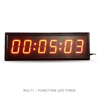 Large screen 6 Digit 3 Inch Sports LED Countdown Clock for fitness centre