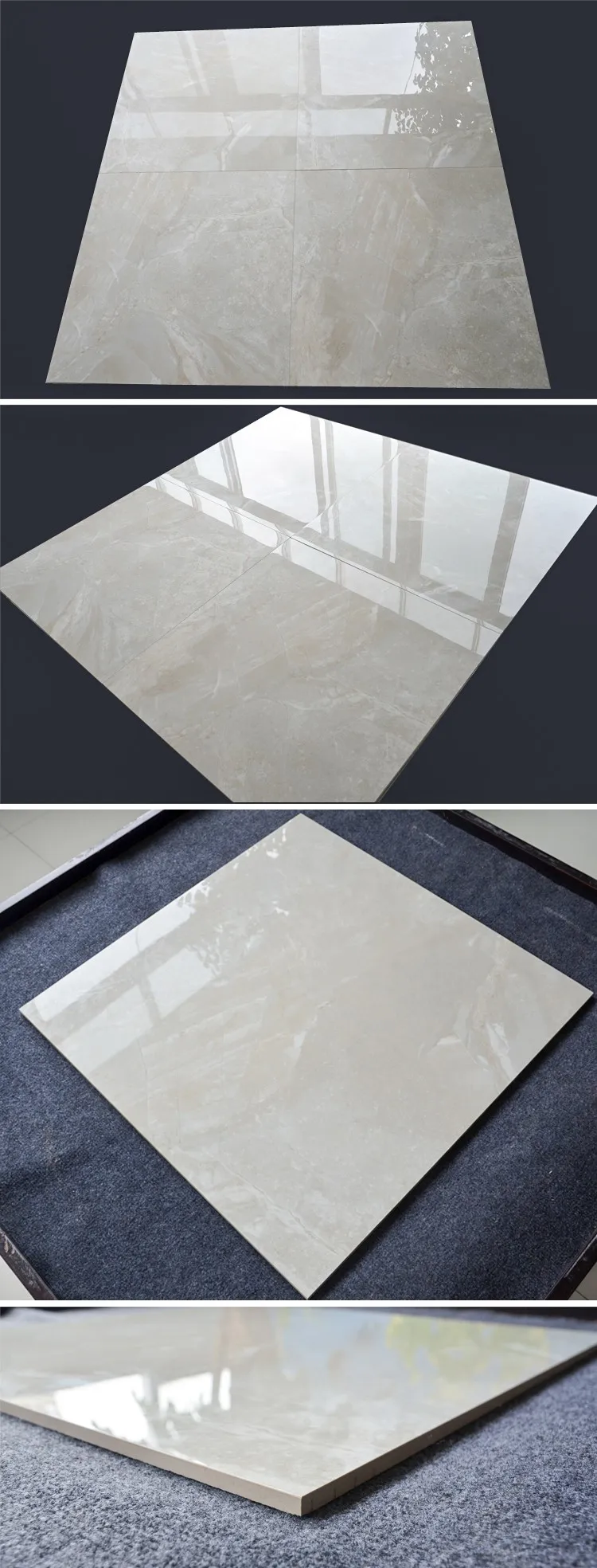 Hb6251 Italian Marble Tile Wholesale / White Polished Porcelain Floor