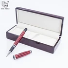 2018 high quality Wooden gift pen box with logo print