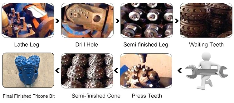 IADC 537 tungsten tricone drill bits for oil water well drilling.jpg