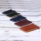 Wallets New Style 100% Italian Vegetable Tanned Genuine Leather Wallets Card Holder