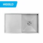 oem for philippines Basin Promotional 304 Stainless Steel Sink For Kitchen with drainer