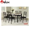 Modern Appearance and Home Furniture General Use Metal Dinning Table Set C311