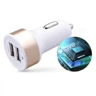 2018 High Quality Rapid Charging Dual Usb Fast Charger Car Adaptor Oem Logo With Retail Box