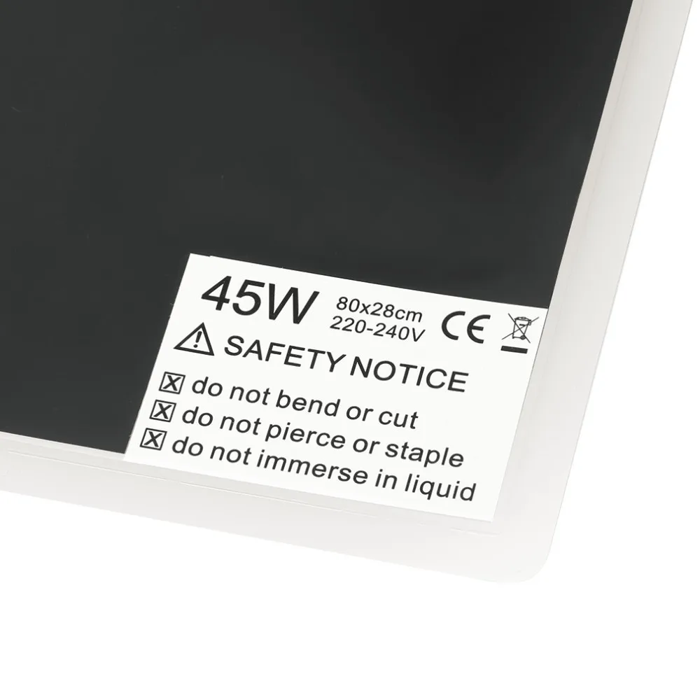 IR 45W Adjustable Temperature Heating Pad for Reptile Amphibian Pet 8028 promote pet's blood circulation, increase pet appetite