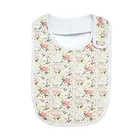 factory wholesale 100% cotton musling Cute teething baby scarf bib
