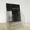 A4 Desktop Information Document Display Stand Clear Acrylic Brochure Holder 3 tier