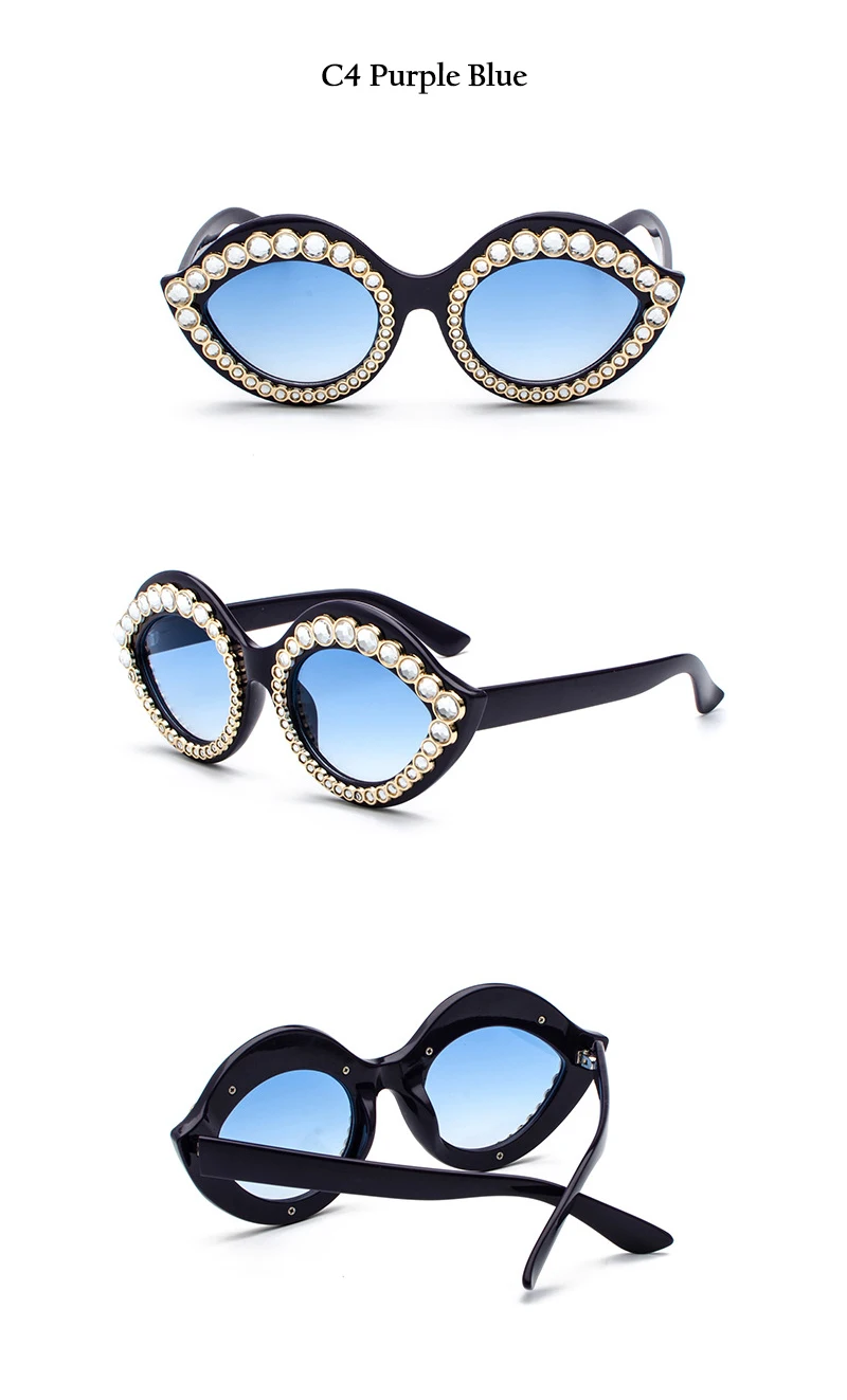 Rimless Cat Eye Sunglasses (14)