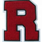 Wholesale Cheap Custom Beautiful Letter Chenille Embroidery Embroidered Patches
