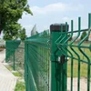 white pvc coated welded wire mesh fence panel for sale