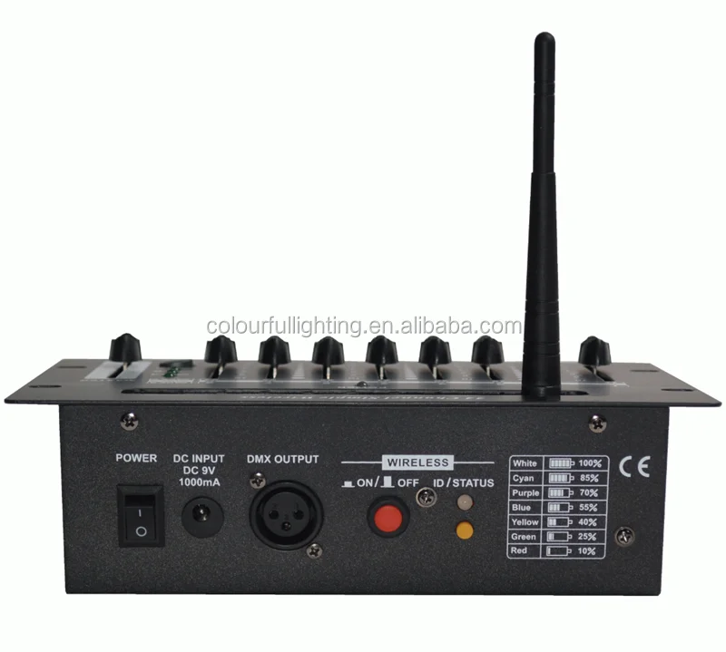 MAD OWL 12-Channel Mini DMX Controller – Compact Lighting Desk For DJs & Small Stages, DMX512